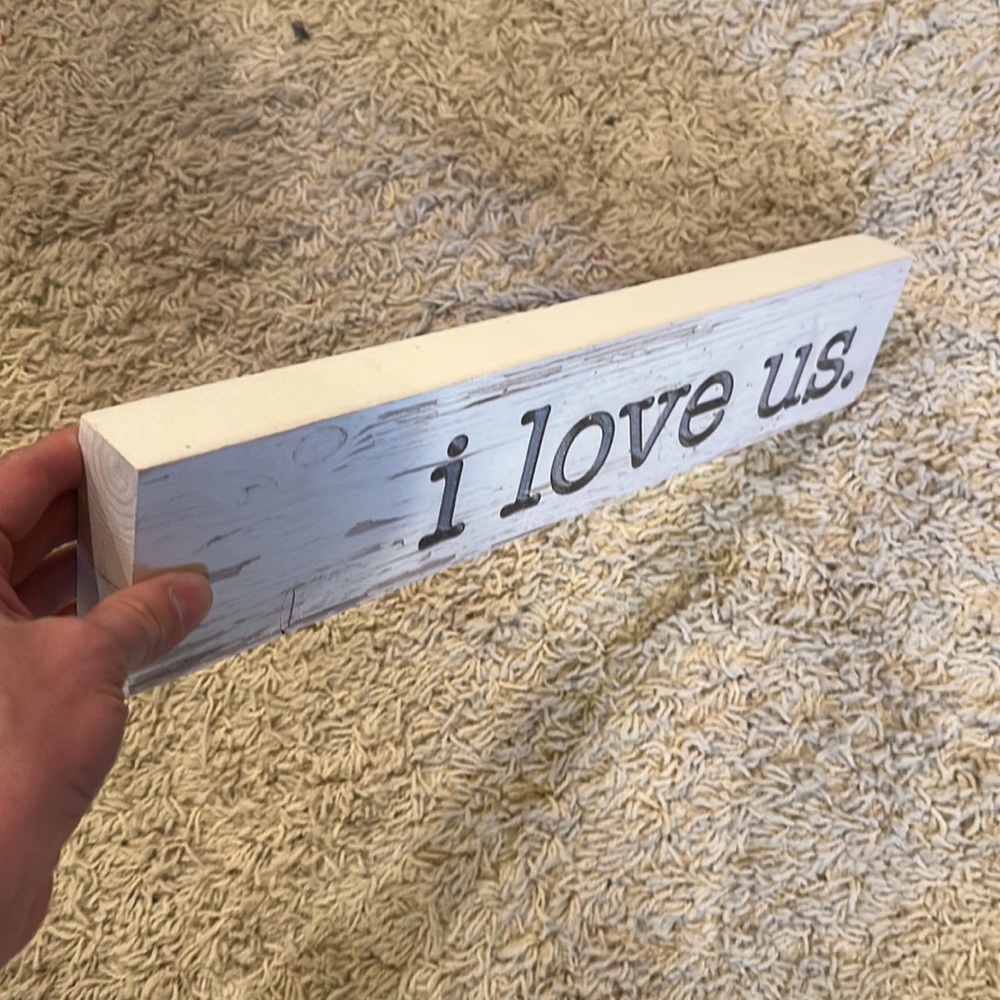Wooden Sign - Picture 2 of 2